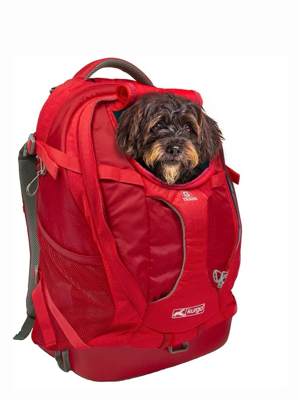 Kurgo G-Train Dog Carrier Backpack Carrier - NWT Chili Red